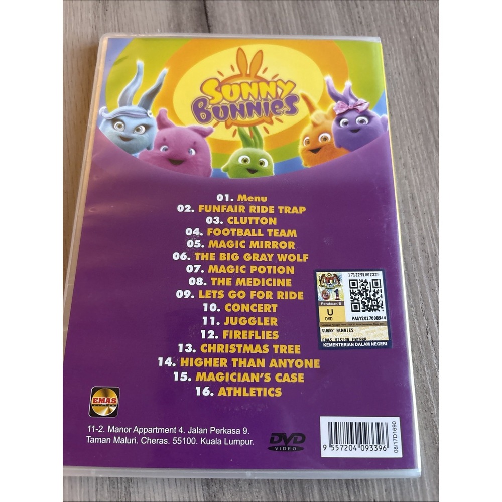 Sunny‎ Bunnies Children Animated TV Series DVD 16 Episodes - Picture 2 of 4